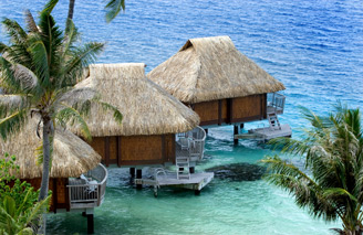Overwater bungalows, Le Maitai Polynesia Bora Bora